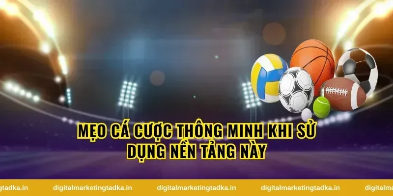 Mẹo Cá Cược Thông Minh Khi Sử Dụng Nền Tảng Này